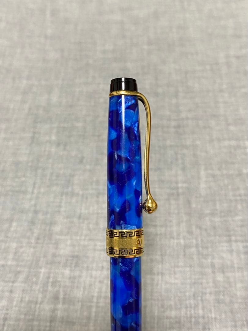 コンパス　アウロラ　AURORA　ボールペン　オプティマ　ブルーGT