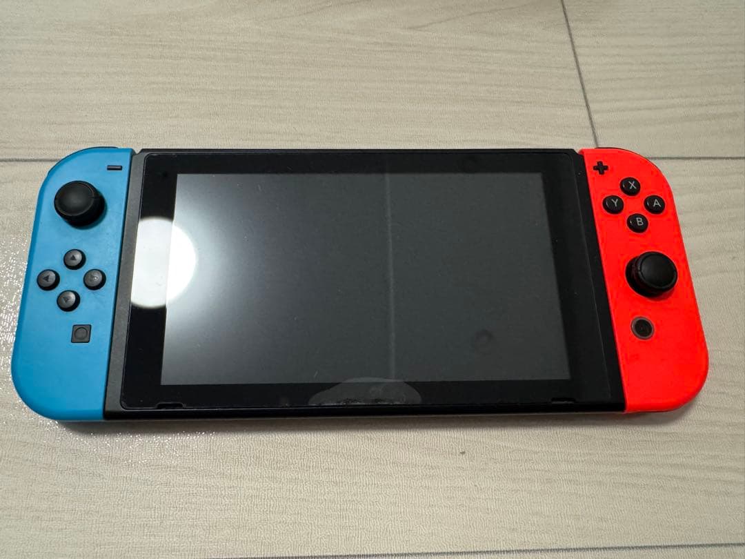 Nintendo Switch 青/赤 本体 付属品完備