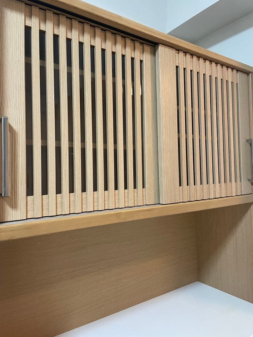 美品　ニトリ　レンジボート　木製キャビネット 120cm