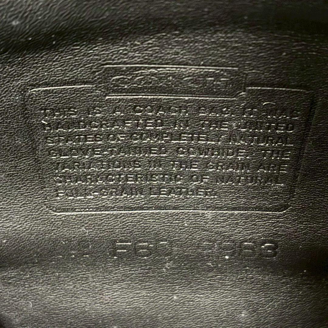 極美品 オールドコーチ レジナ 2way ショルダーバッグ ターンロック 黒