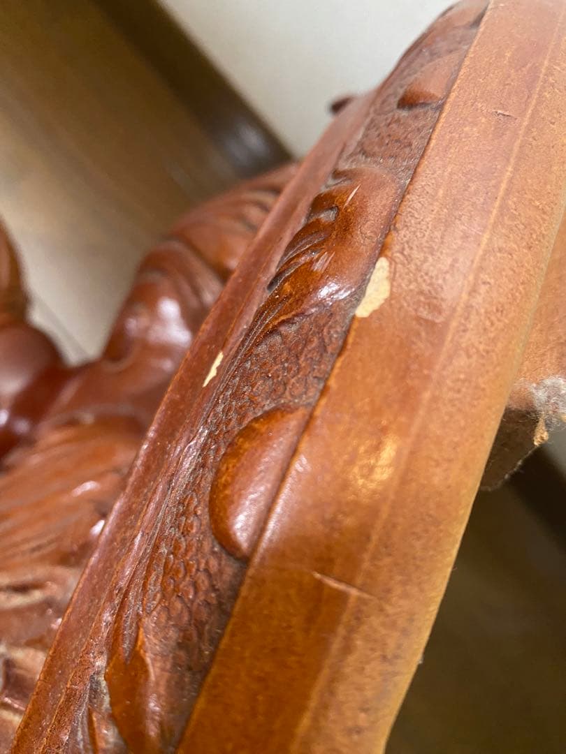 1680❣️ アンティーク　輸入品　ポールハンガー　超レア　彫刻