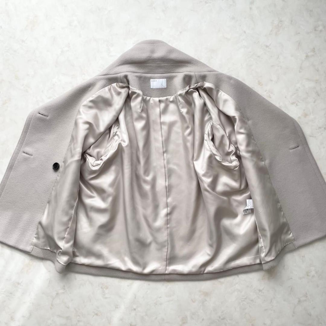 Noble ノーブル スタンドカラーオーバーコート