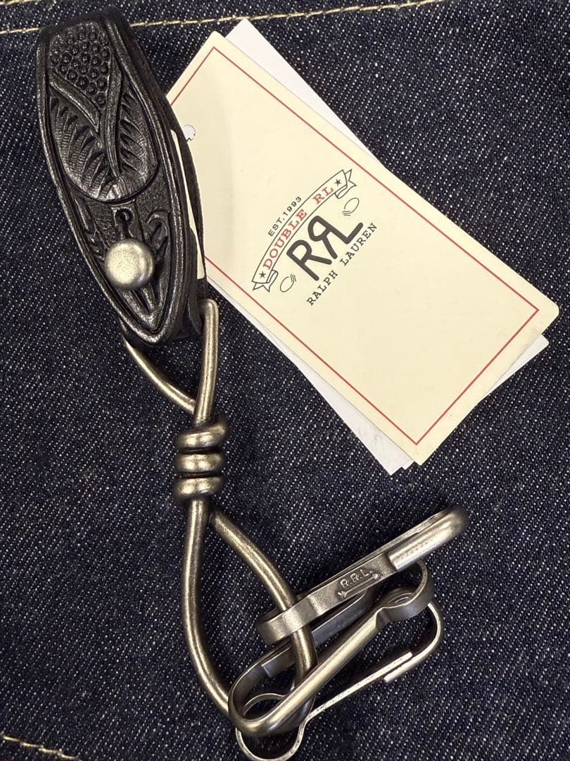 RRL レザーキーホルダー　キーフォブル　新品未使用