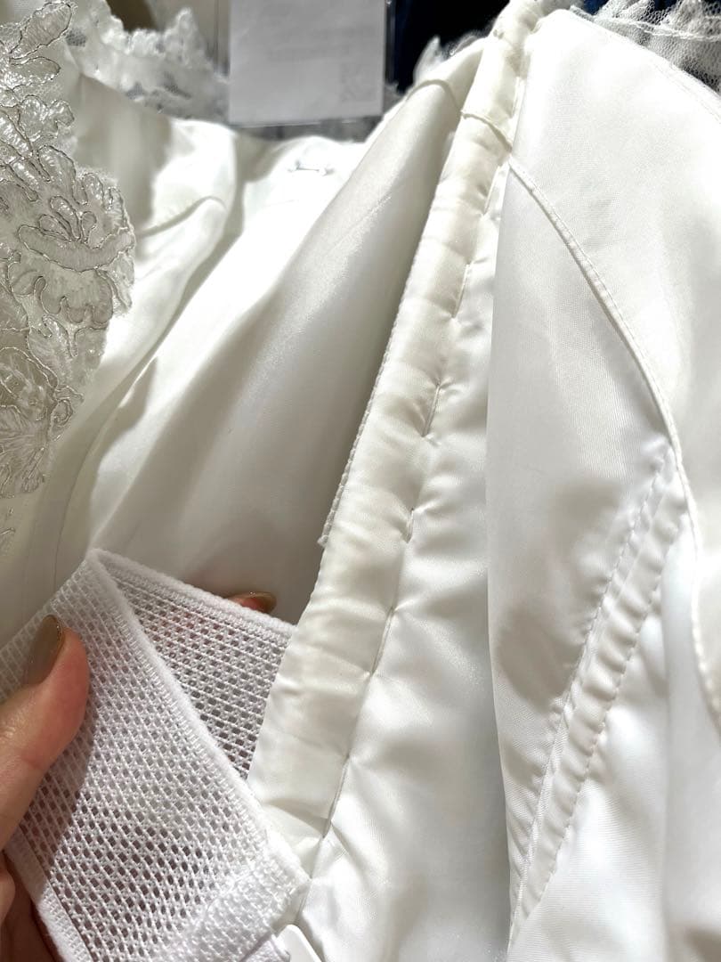 桂由美2wayウェディングドレス　ベールセット