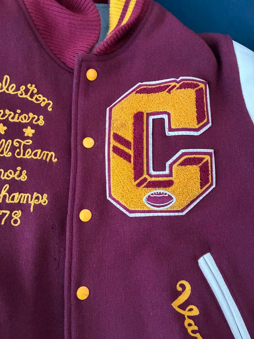 Champion 80th記念 スタジャン チャンピオン フルデコ