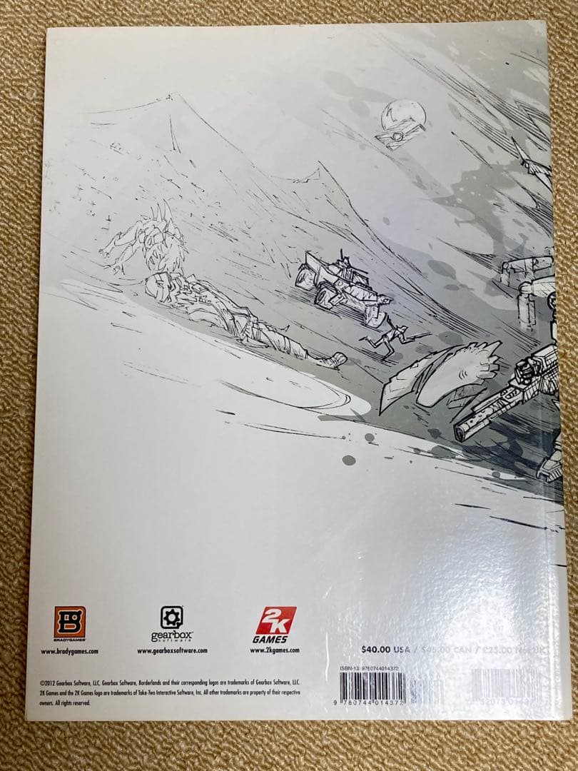 The Art of Borderlands 2 ボーダーランズ2　設定資料集