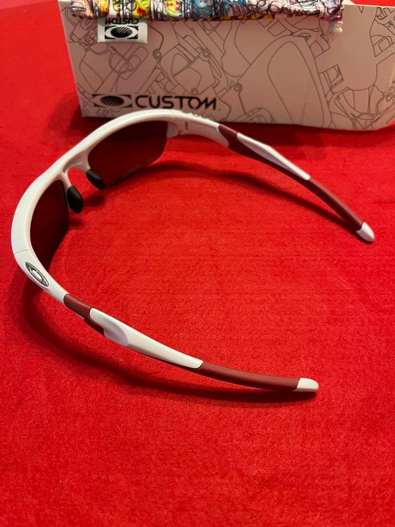 オークリー　カスタムサングラス　レディース　偏光　ハーフジャケット