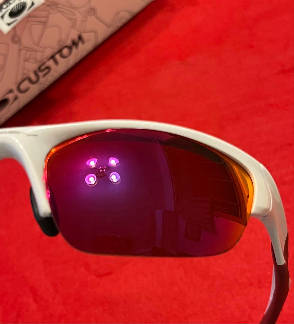 オークリー　カスタムサングラス　レディース　偏光　ハーフジャケット