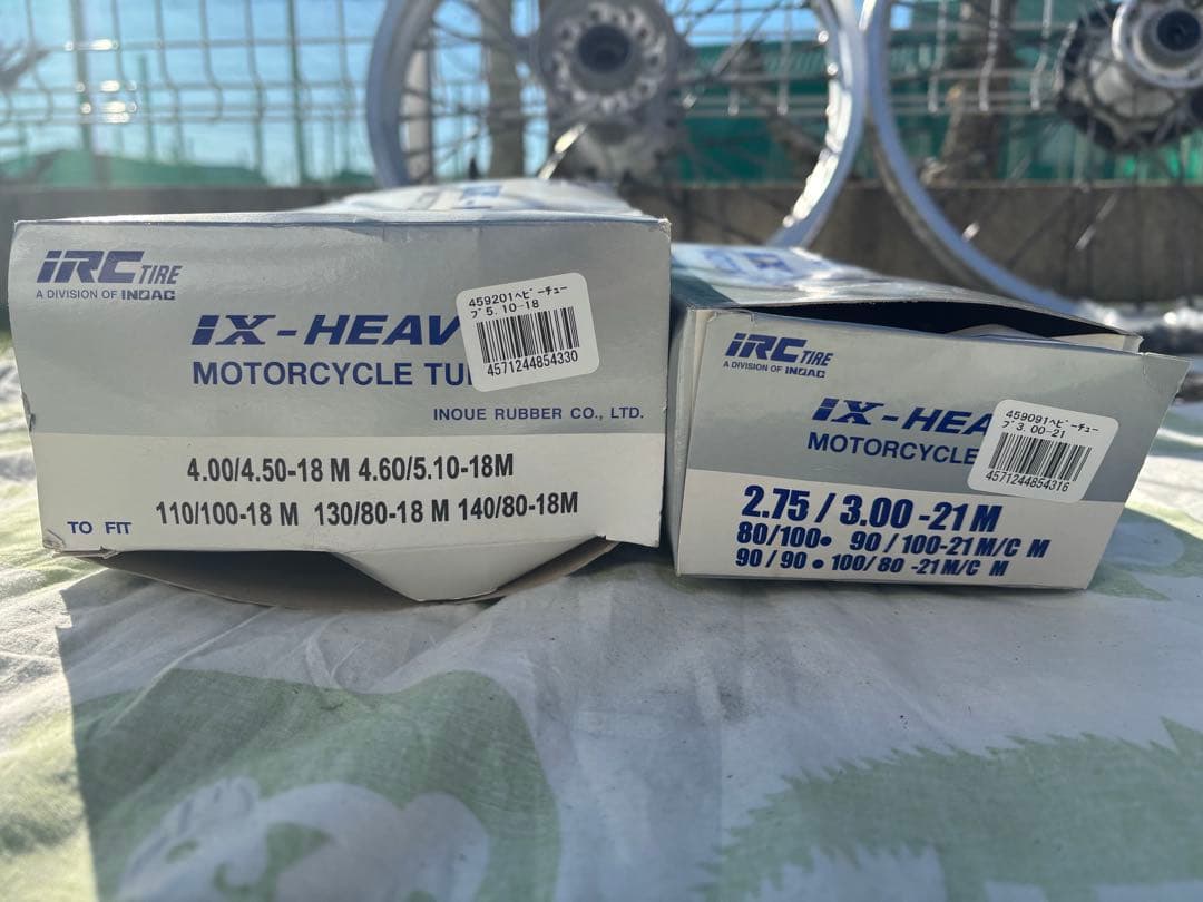 wr250r 純正ホイール　新品チューブ付き