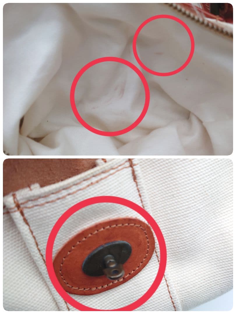 CAMPOMAGGI　カンポマッジ　キャンバス　レザーショルダー　バッグ　大容量