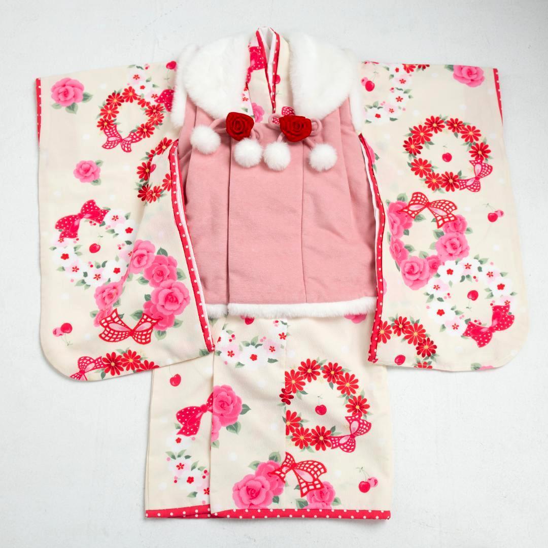 七五三被布フルセット　SEIKO MATUDA 専用箱付き　三歳　美品