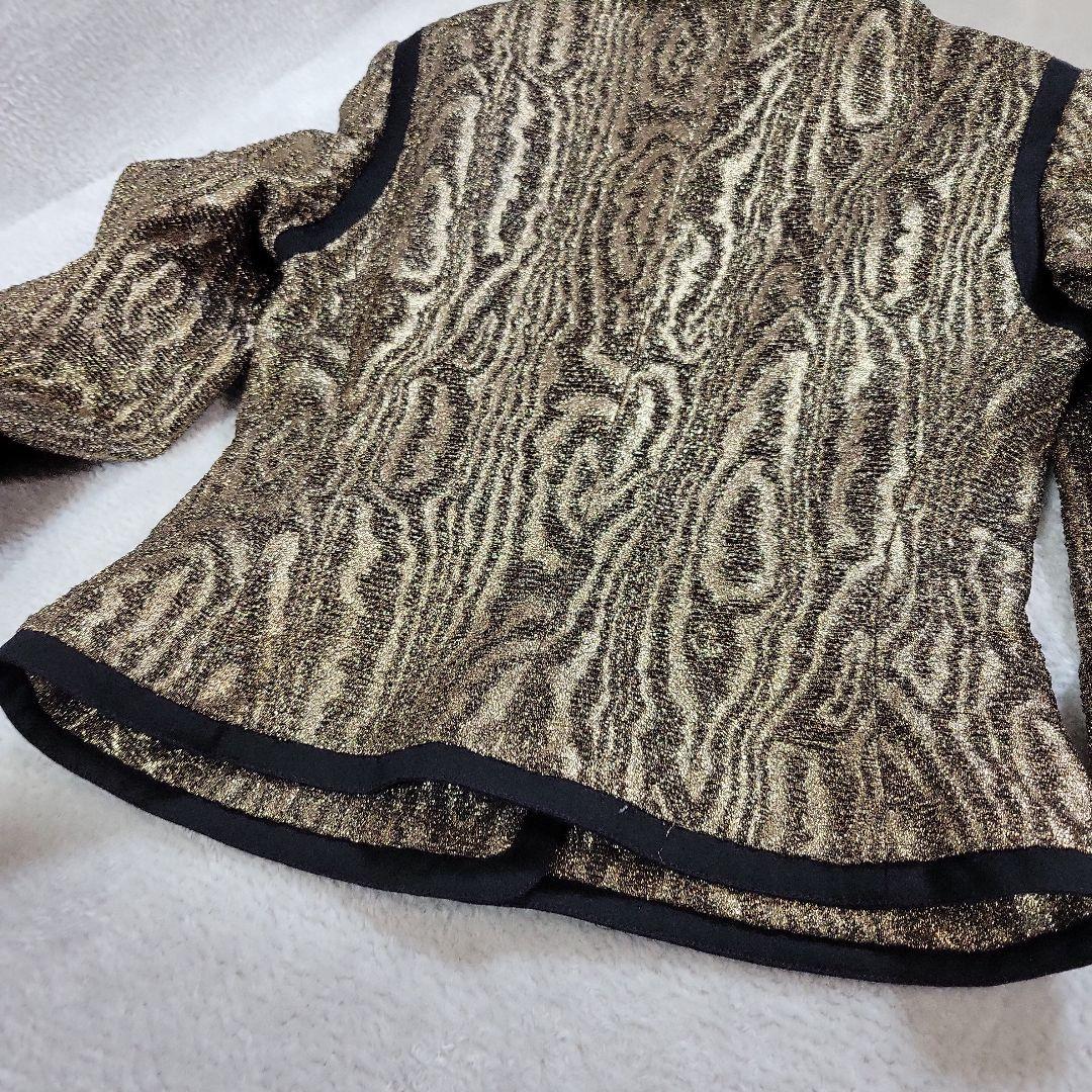 VERSUS テーラードジャケット レディース40　ゴールド