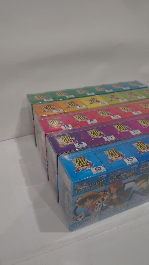 ワンピース ワーコレ ヒストリーリレー20TH 30体セット 海外正規品