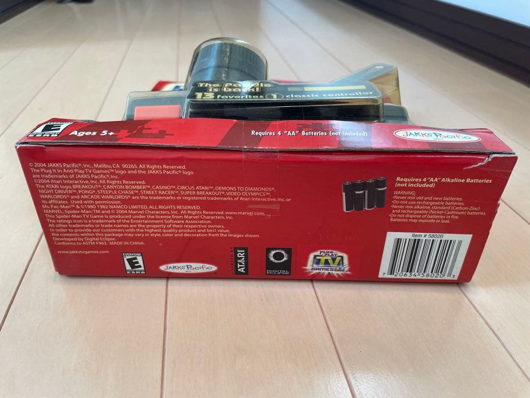 Plug & Play TV Games Atari 2600 未開封品