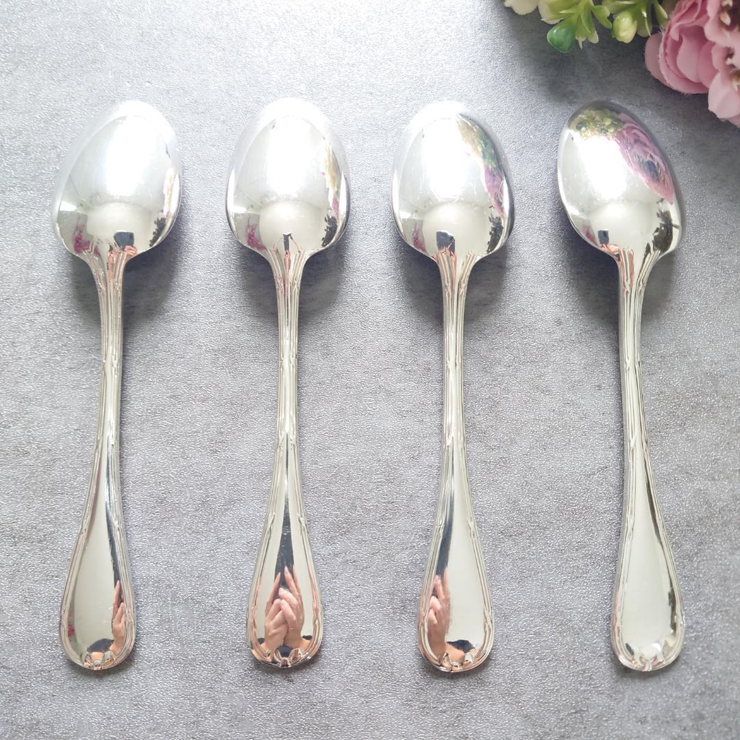 希少 クリストフル リュバン ティースプーン 4点