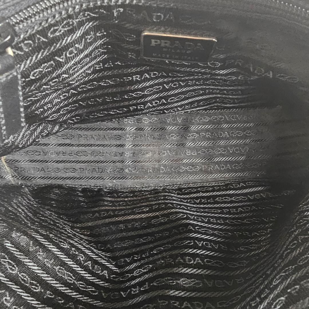 希少 PRADA フェルト トートバッグ チャコール 42