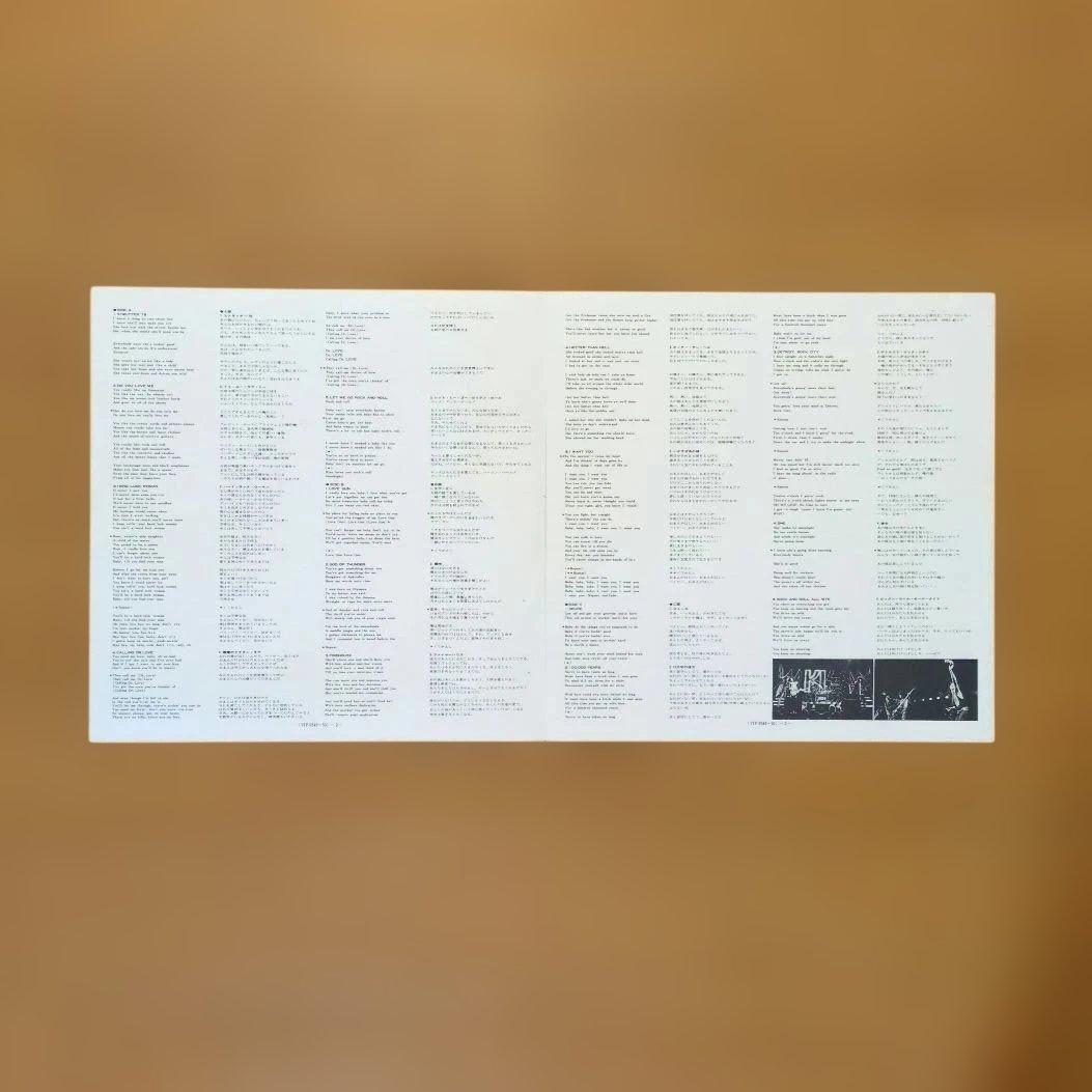 《帯無し》キッス／ダブル • プラチナム【ポスター付き】レコード