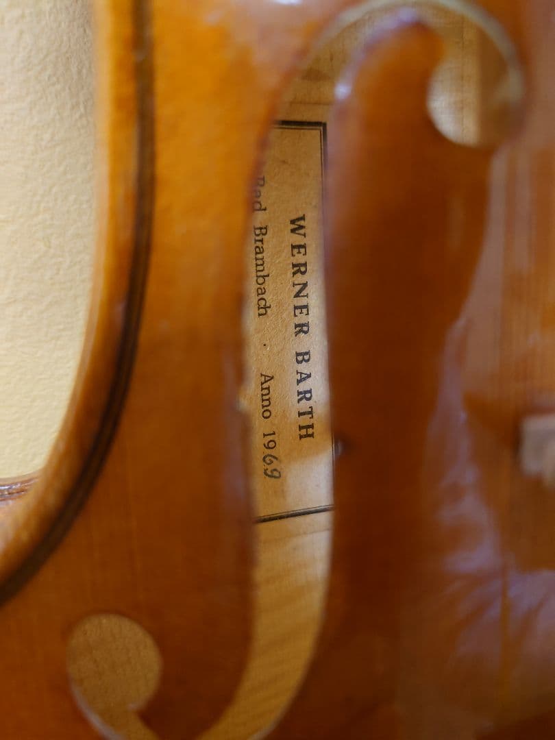 4/4ドイツ製バイオリン 1969年 Werner Birth