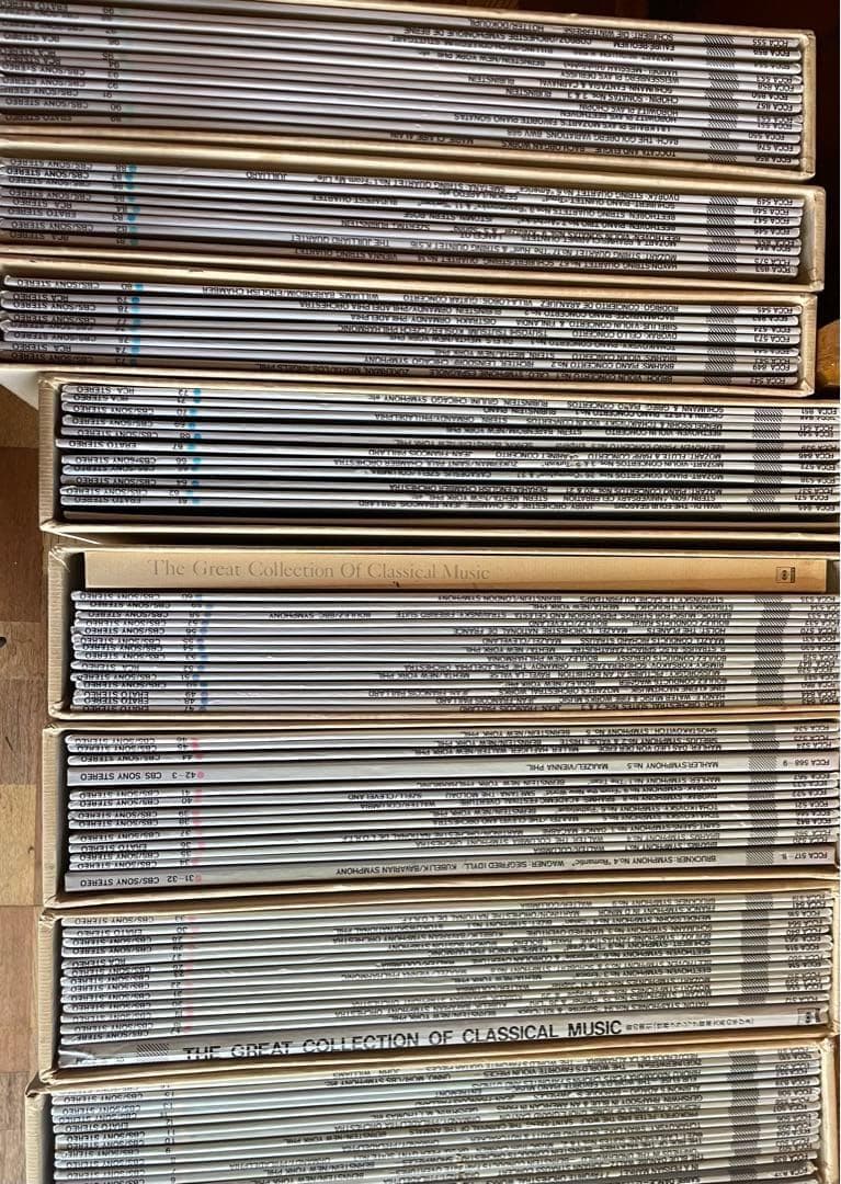 ソニー 世界クラシックLPボックスSONY クラッシック レコード まとめ売り