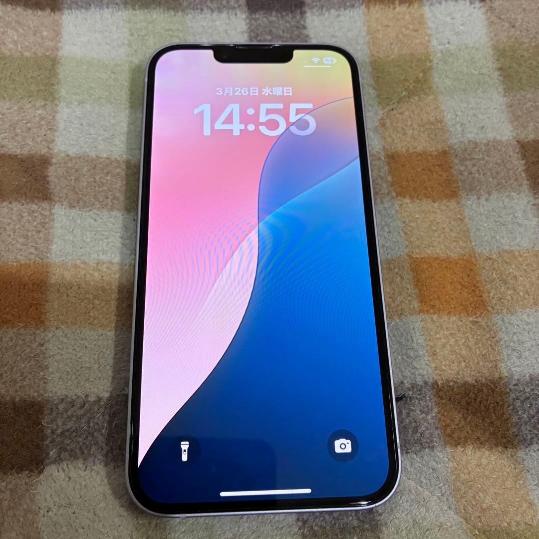 美品です！！Apple iPhone 14 128GB パープル