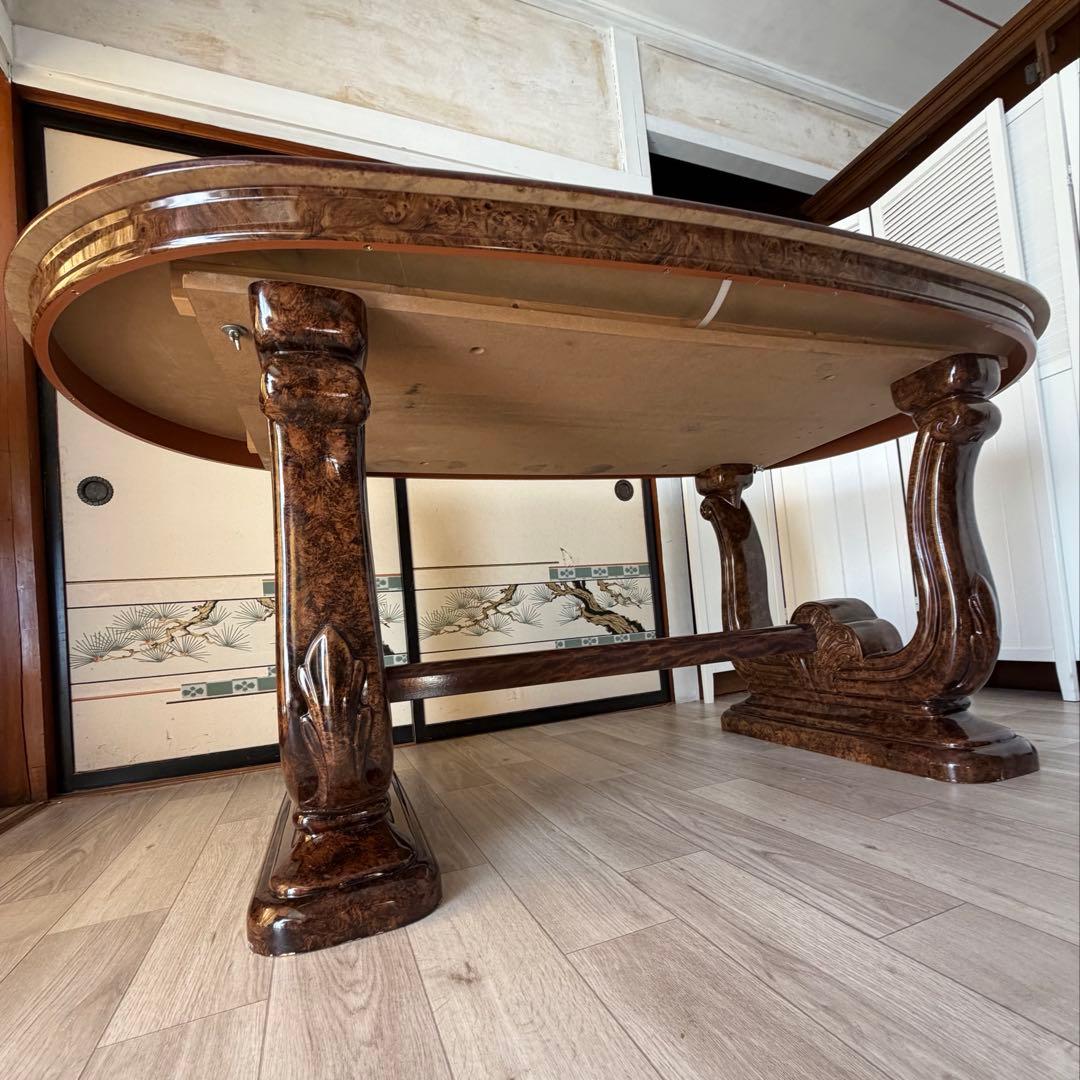 サルタレッリ フローレンス ダイニングテーブル 楕円形 4人掛 イタリア製