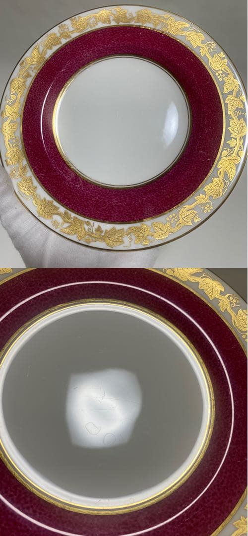  ウェッジウッド ホワイトホール ルビー ブルー セット