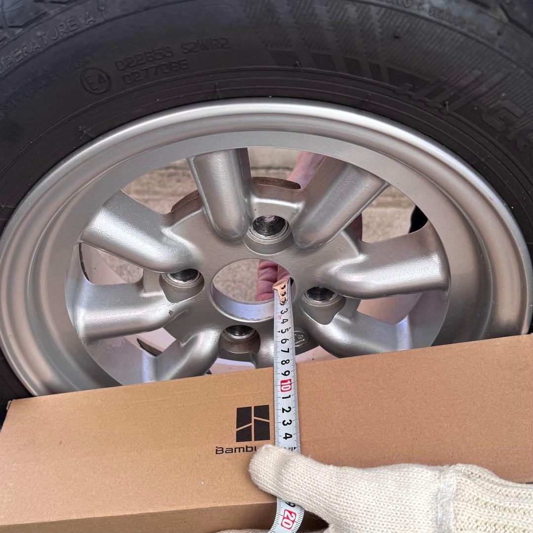 ワタナベ　ホイール　13インチ × 12インチ 6J ローバーミニ