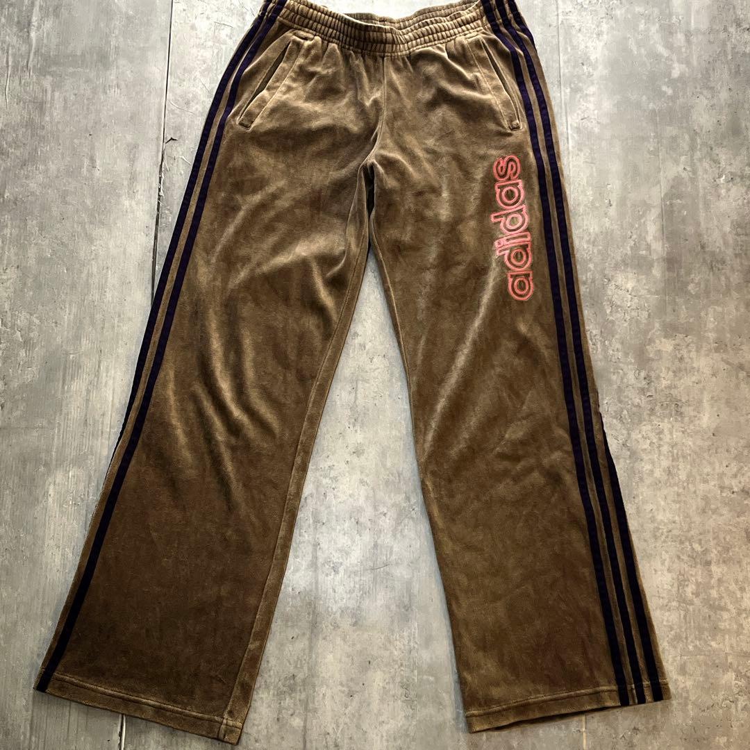 トップス Y2K old adidas velor track jacket set up