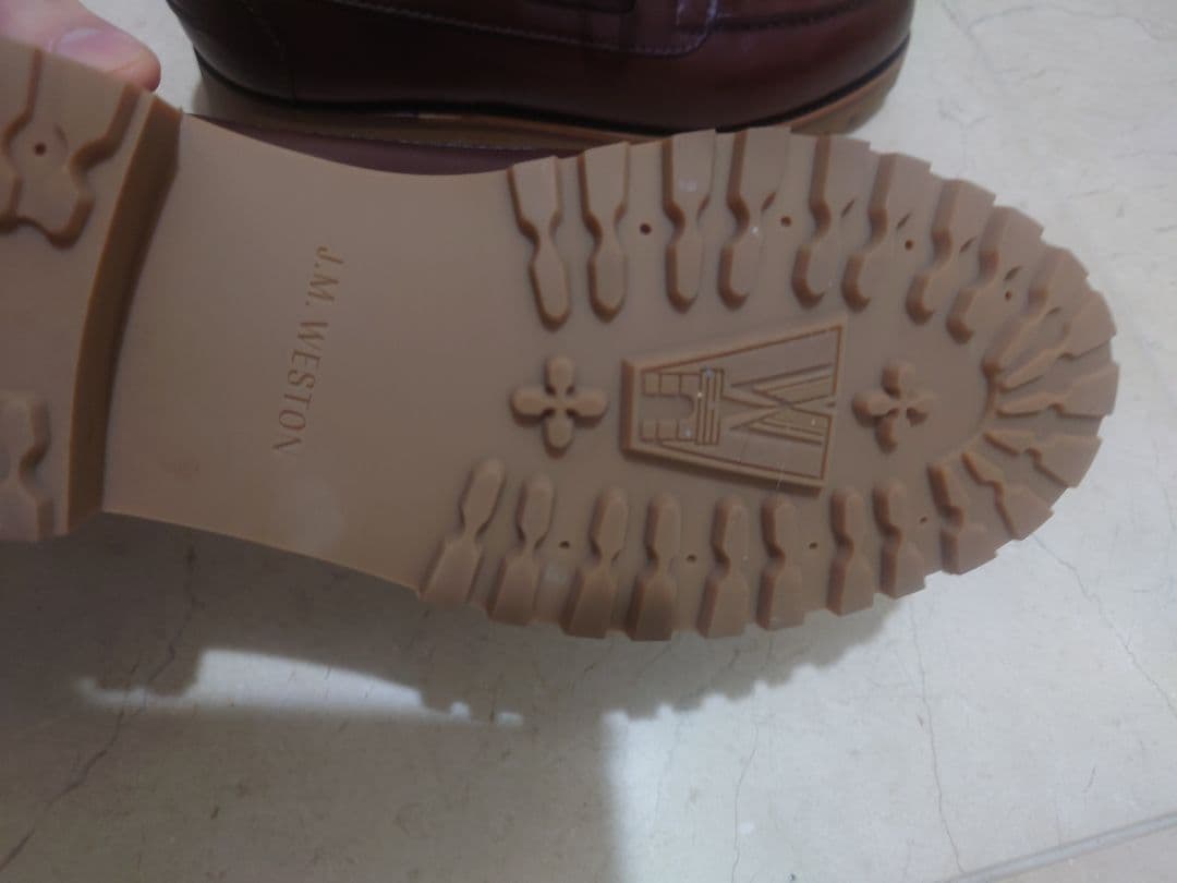 ジェイエムウエストン　ヨット　５ハーフC　オークソフト　極美品