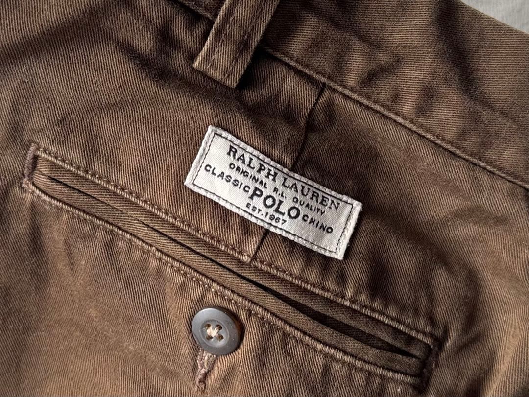Ralph Lauren \"ANDREW PANT\" 34/32 2タックパンツ