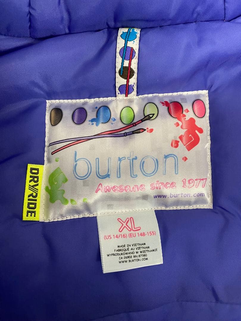 バートン　スノボー　ウェア 上下　セットキッズ　L XL 140cm 150cm