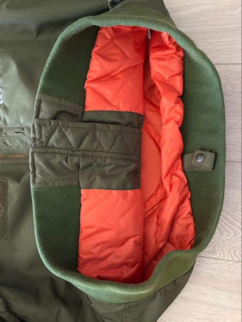 試着のみROUGH&ROAD バイクジャケット サイズ Lオリーブグリーン