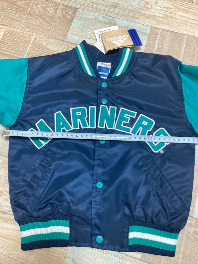激レア新品タグ付adidas製シアトルMARINERS 上下　スタジャンセット