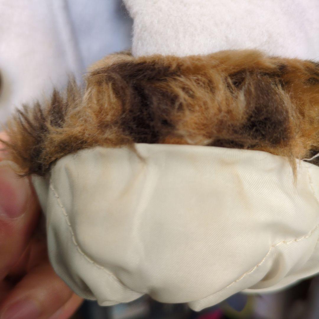 元祖【d.i.a.】 ホワイト レオパード柄ファー　ジャケット