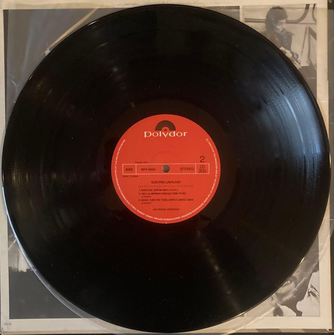 洋楽 2LP Jimi Hendrix Electric Ladyland