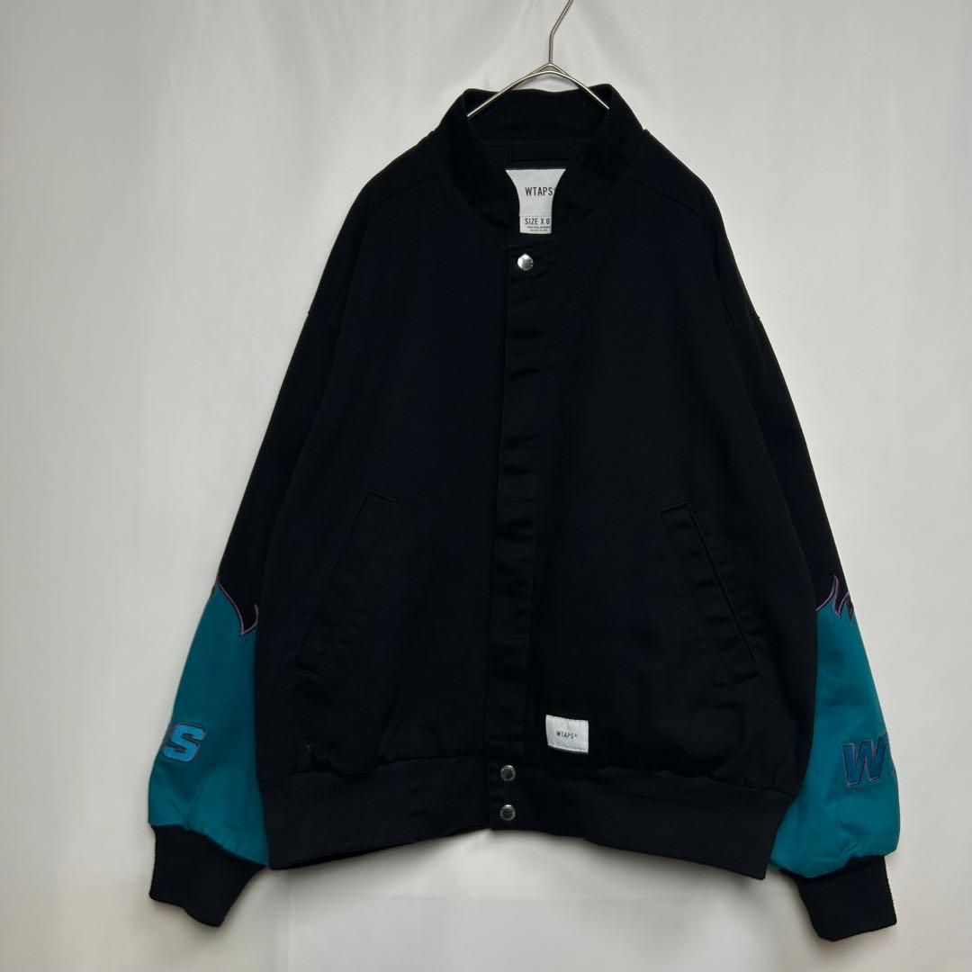 レア　WTAPS DRIFTERS JACKET ファイヤーパターン　ブルゾン