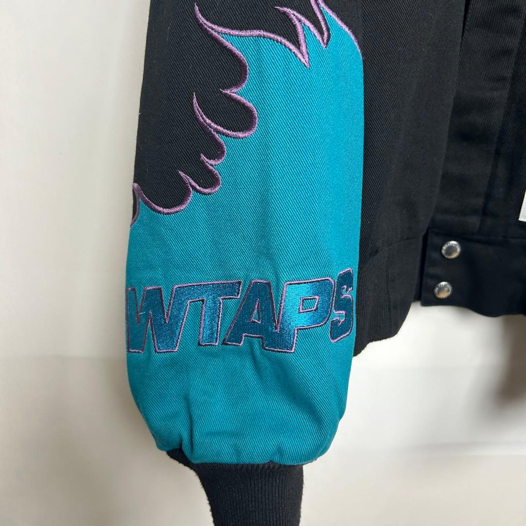 レア　WTAPS DRIFTERS JACKET ファイヤーパターン　ブルゾン