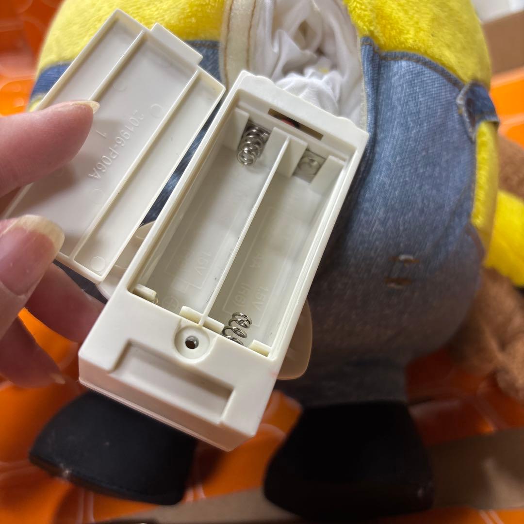 ミニオンズ ボブ with テディベア トーキング&ライトアッププラッシュ