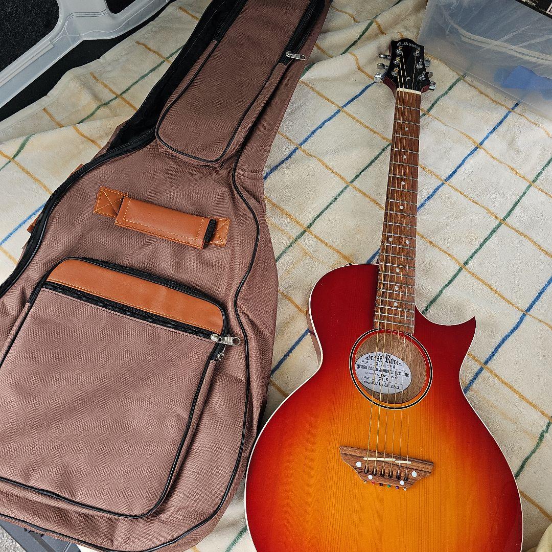 最終値下　ケース付　garassroots グラスルーツ　ギター　GーAC45