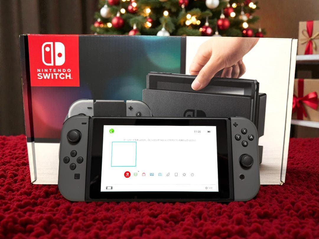 ⭐展示保管用⭐Switch グレー 豪華セット⭐