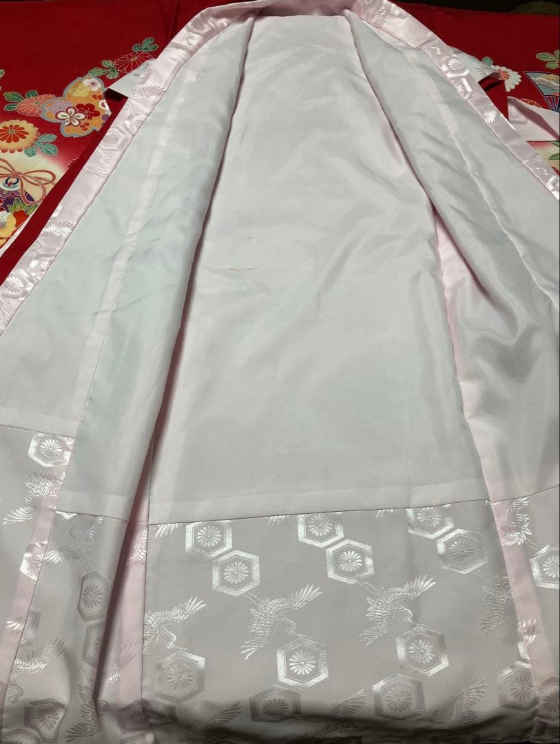 夏　お宮参り用 着物 正絹