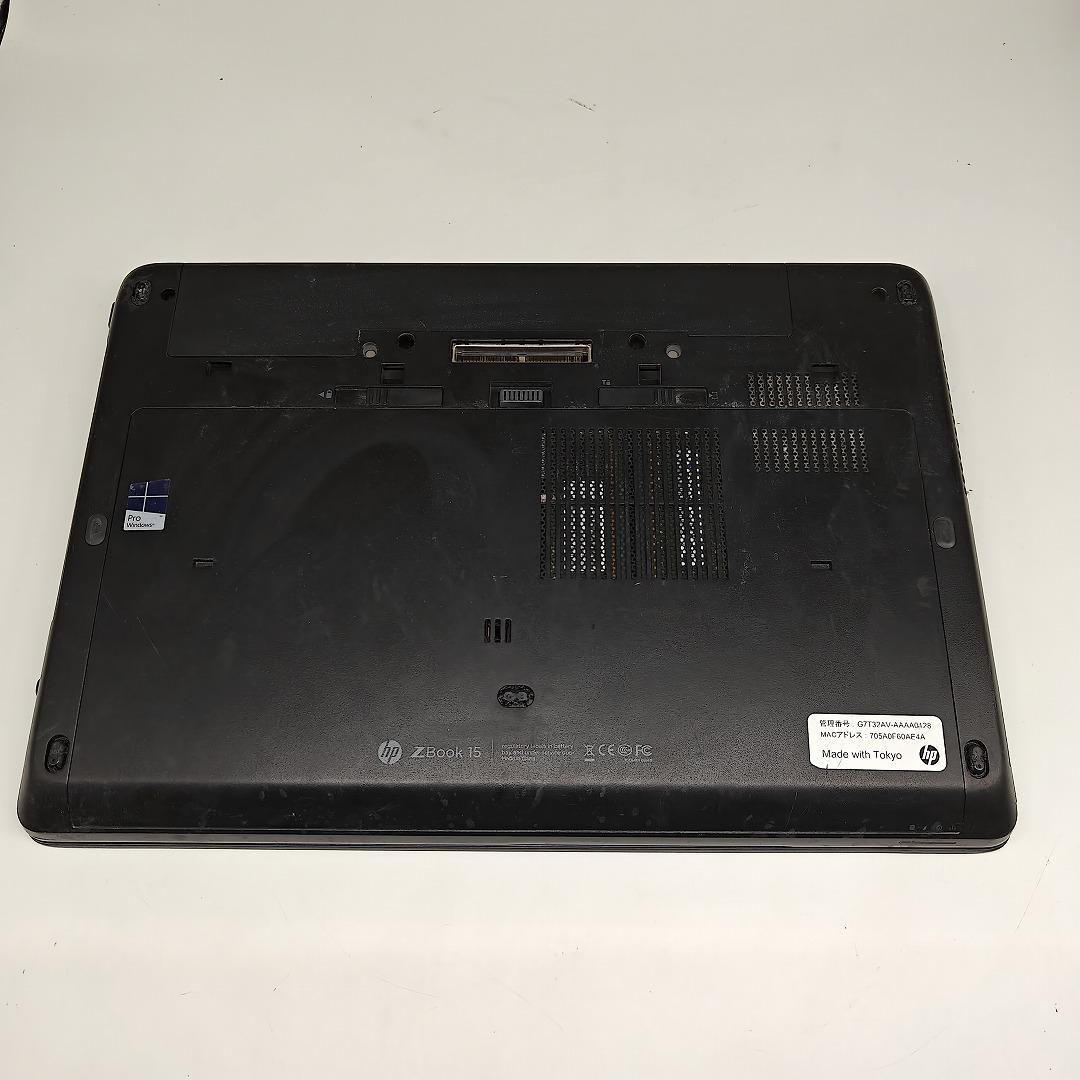 【HP】Zbook 高性能i7 新品SSD256GB 16GB ノートPC