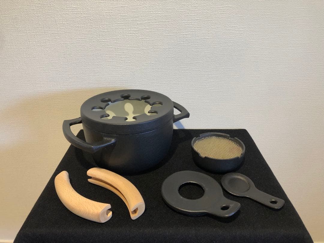 北欧 ヴィンテージ Nissen デンマーク製 フォンデュセット 鋳物 ボダム