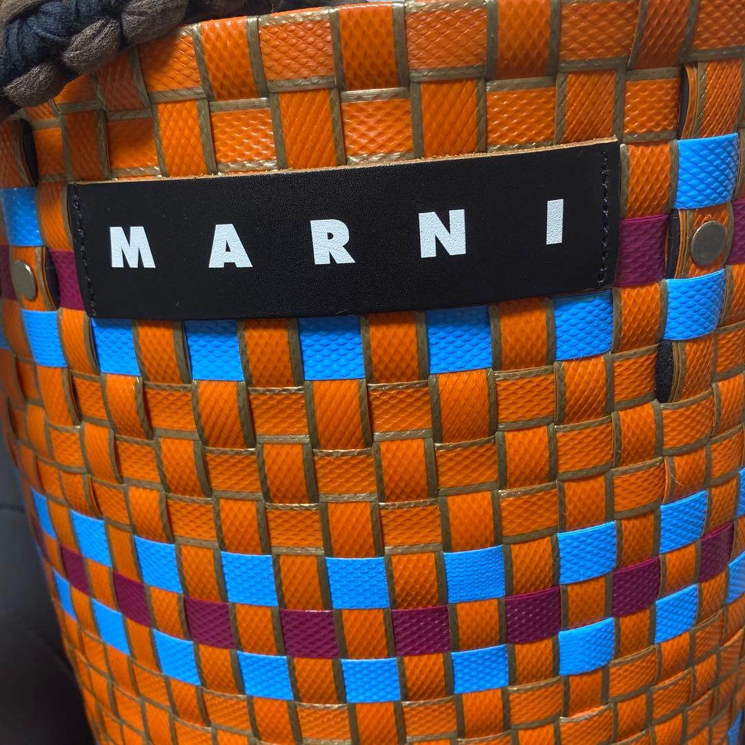 MARNI ジャージーハンドル　カゴバッグ