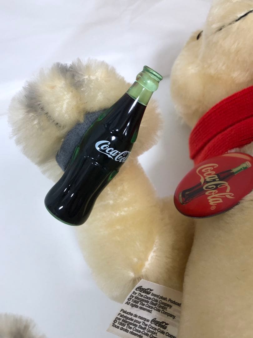 STEIFF POLAR BEAR コカコーラポーラベア ぬいぐるみ