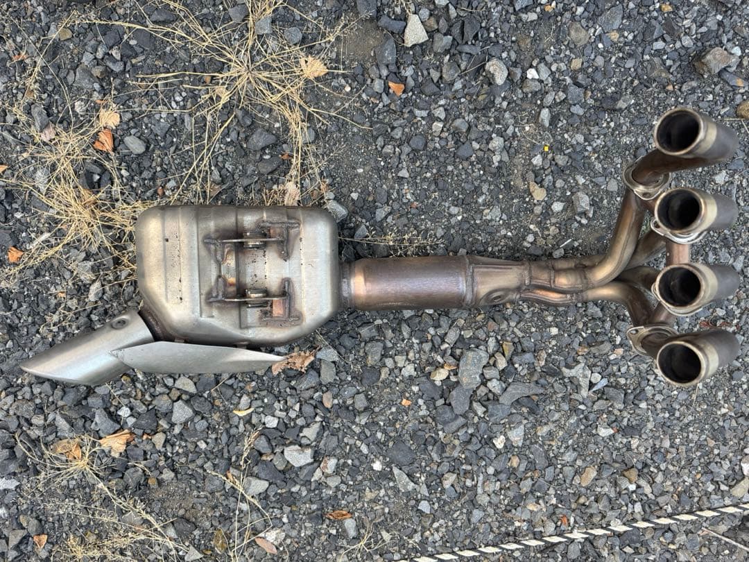 zx-25r 純正マフラー改