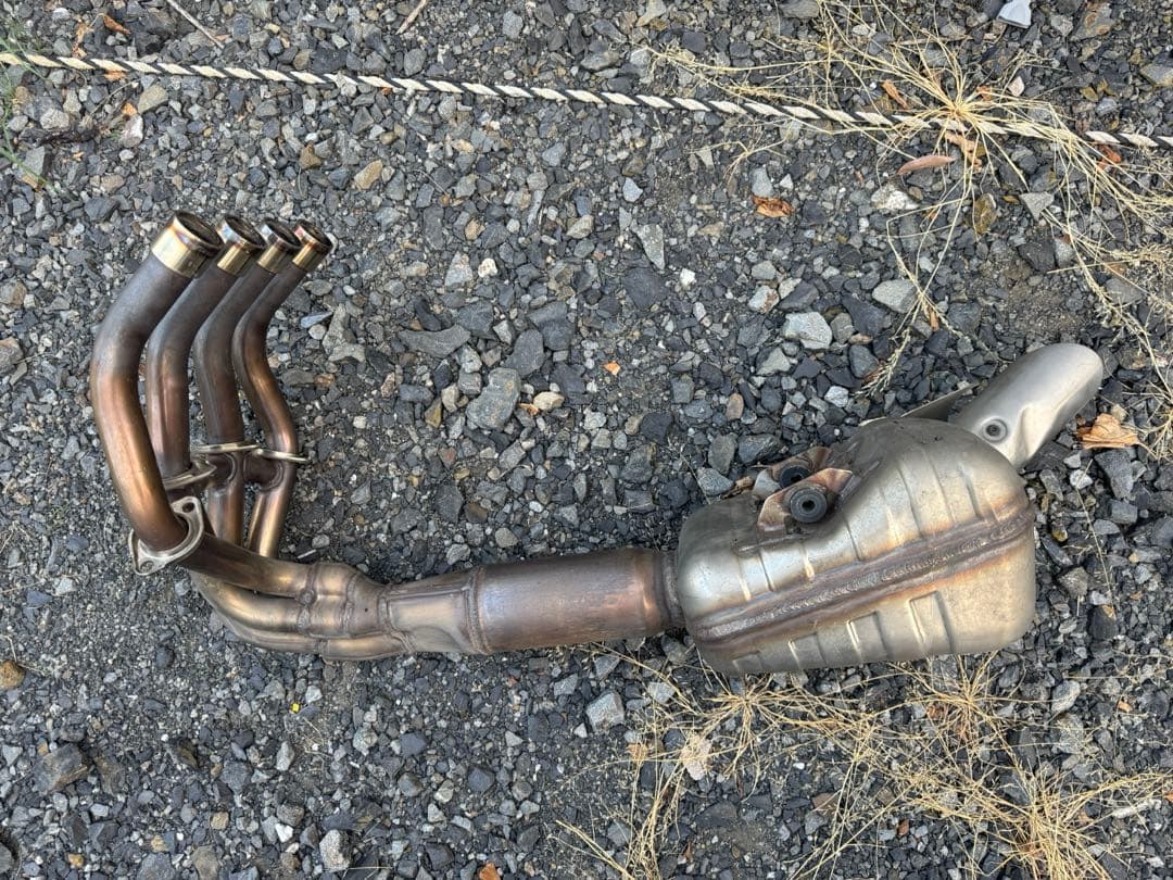 zx-25r 純正マフラー改