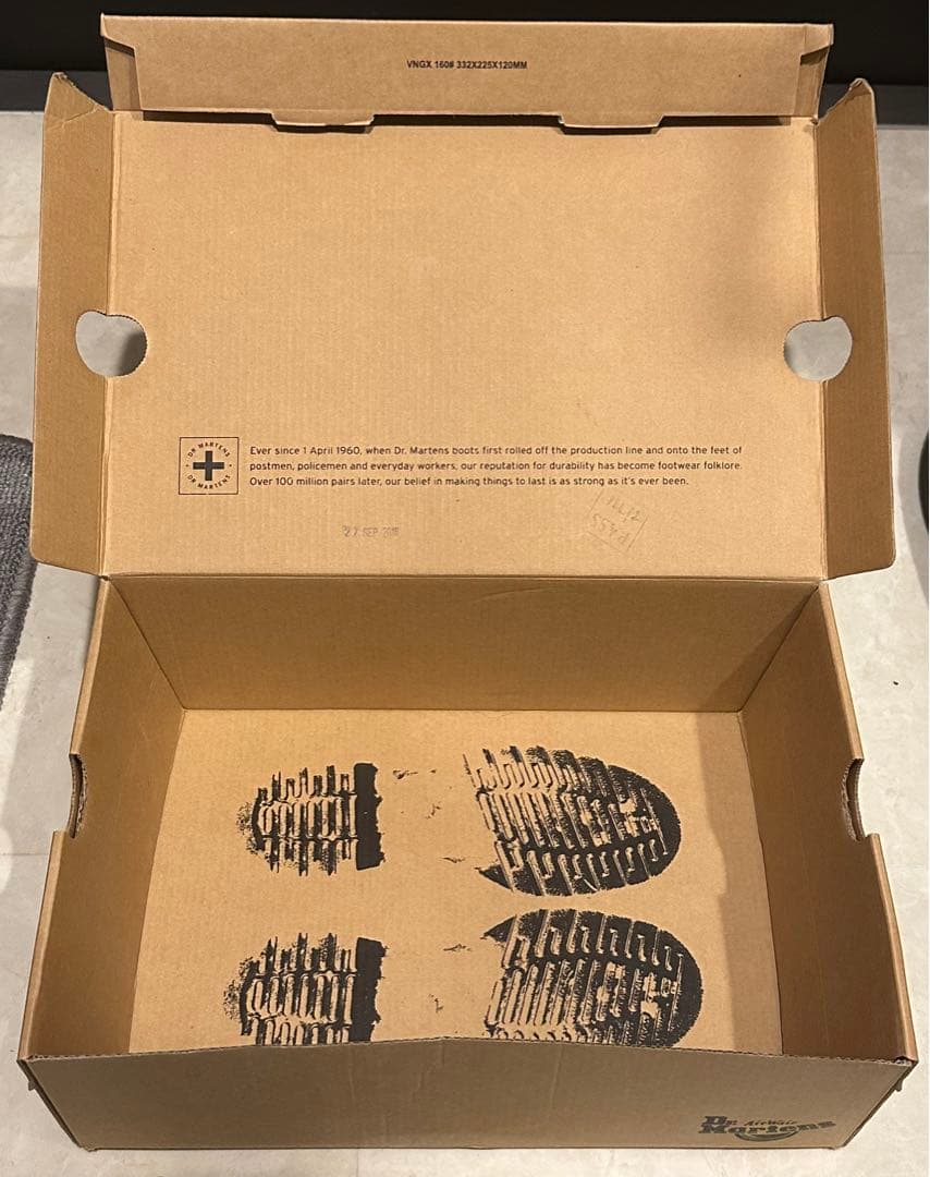 【最終値下/箱付き】Dr. Martens 3ホール ブラック ローファー