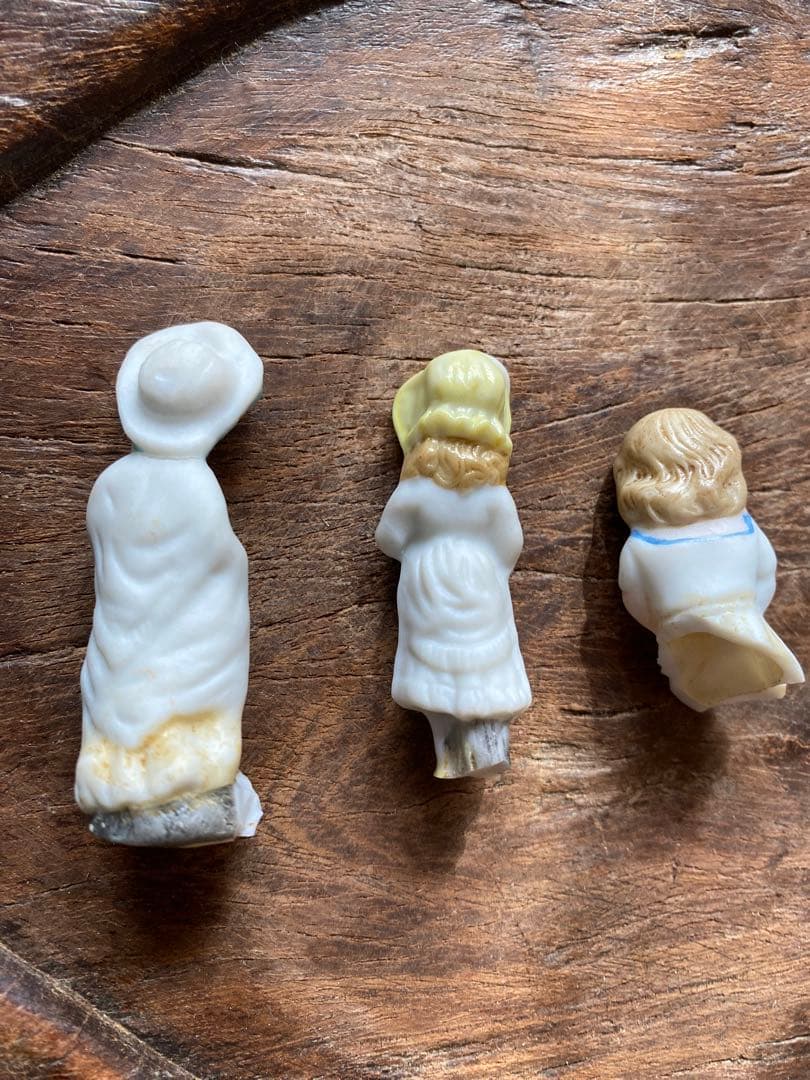 みくる　ドイツ　アンティーク　ミニ　ビスクドール　5体　陶器