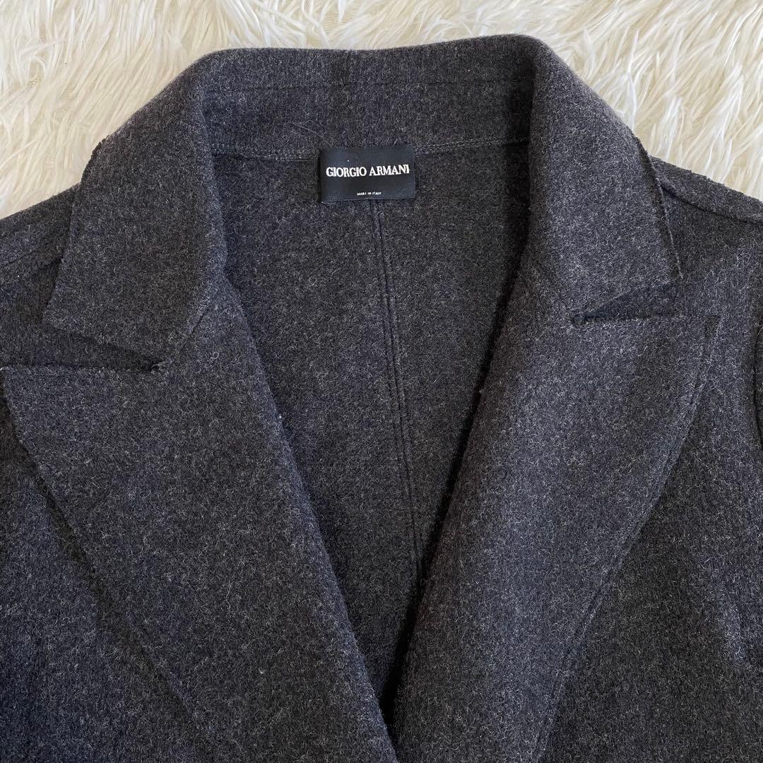 極美品✨大きいサイズ　ジョルジオアルマーニ　ダブルフェイステーラードジャケット